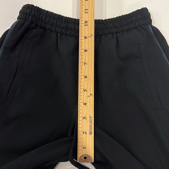 Aritzia Babaton Black with Green Strip Track Pants Size XXS - Picture 5 of 10